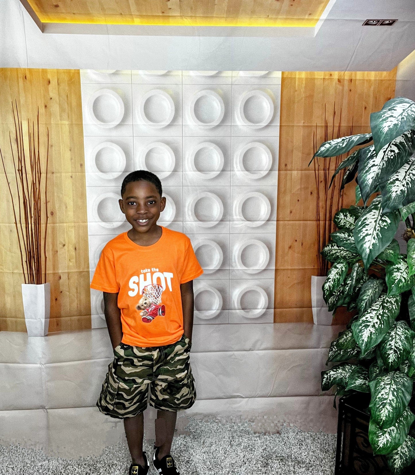 Camo Cargo Shorts