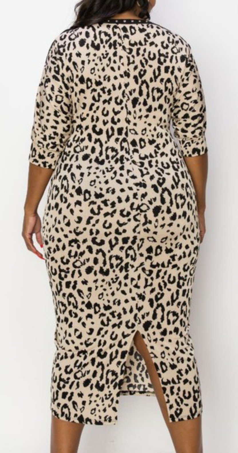 Cheetah on You Dress