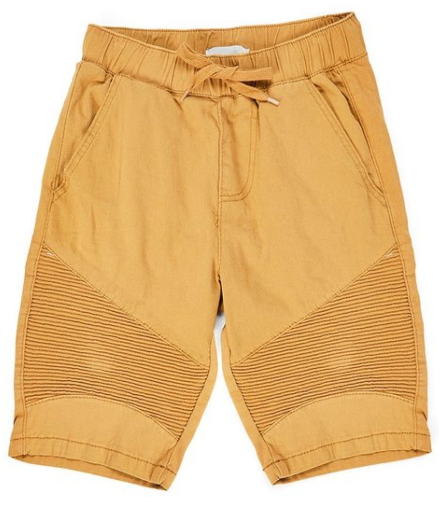 Dark Khaki Jean Shorts
