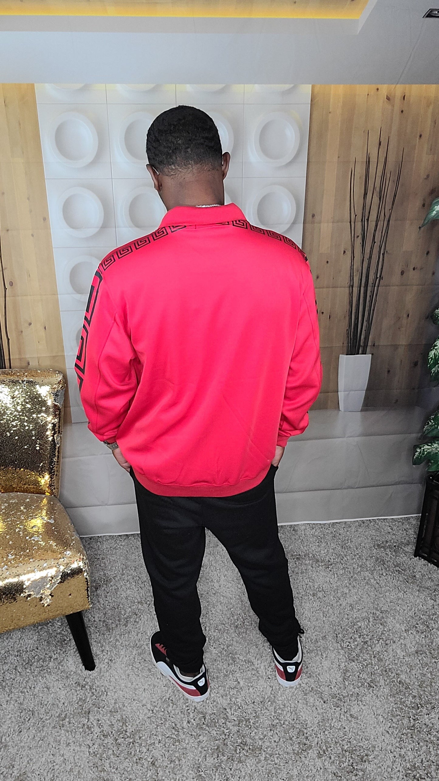 Red Squared Jacket