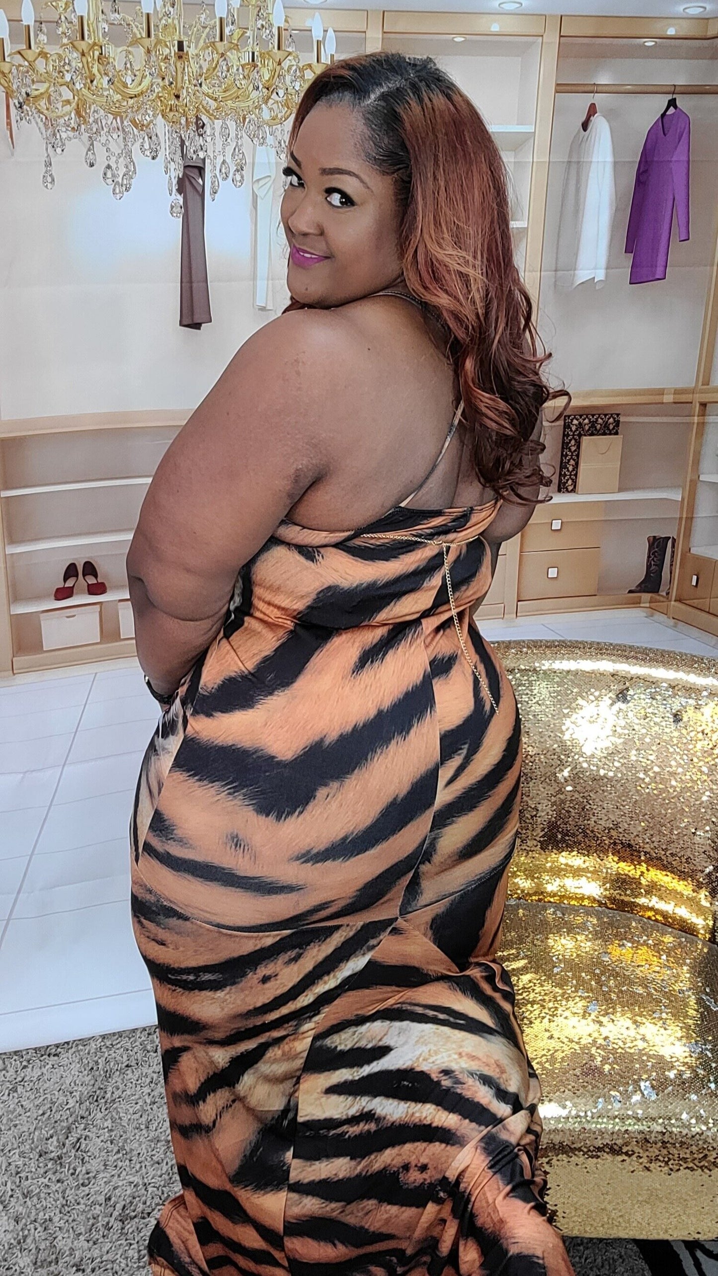 The Eye of The Tiger Dress