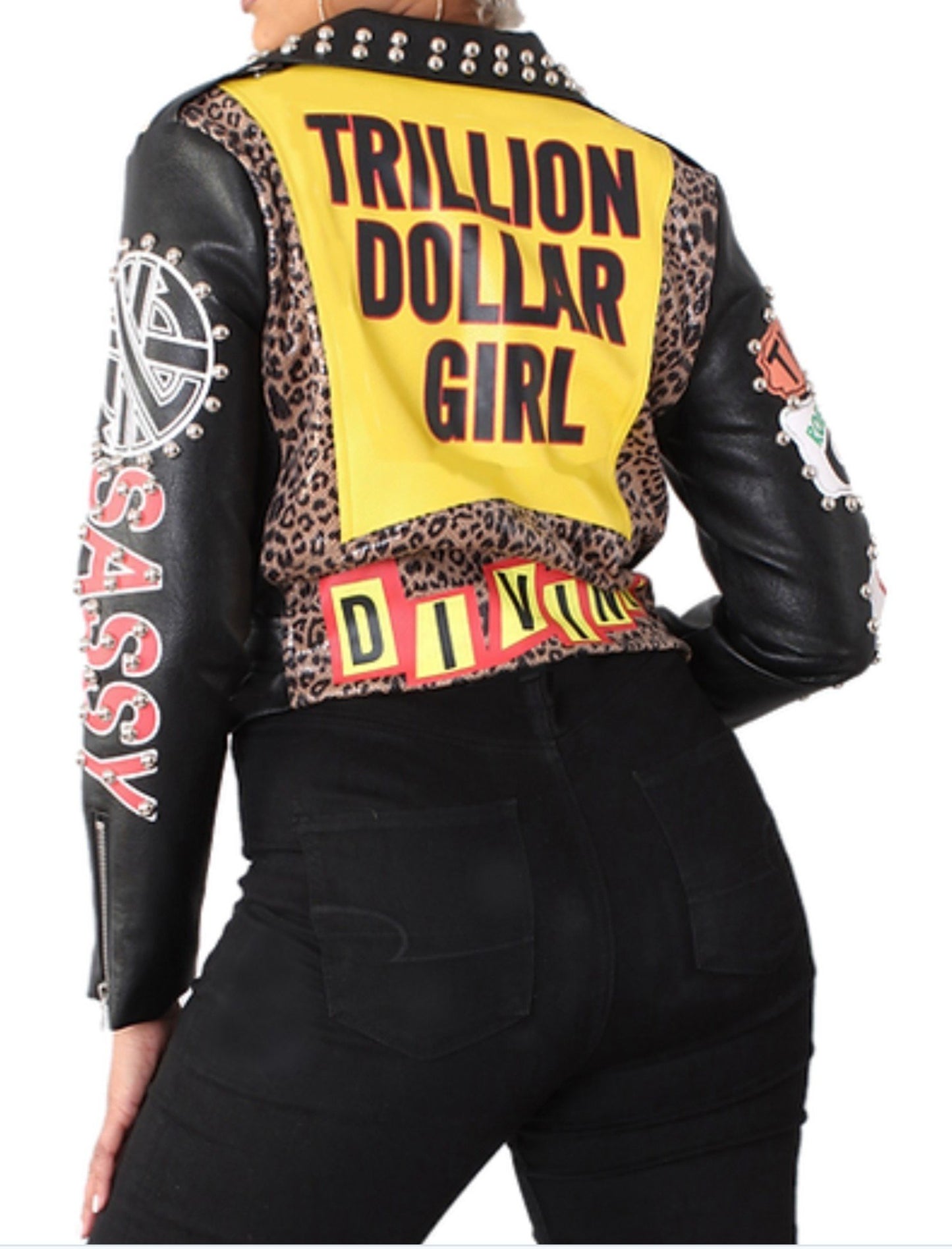 Trillon Dollar Girl Vegan Jacket