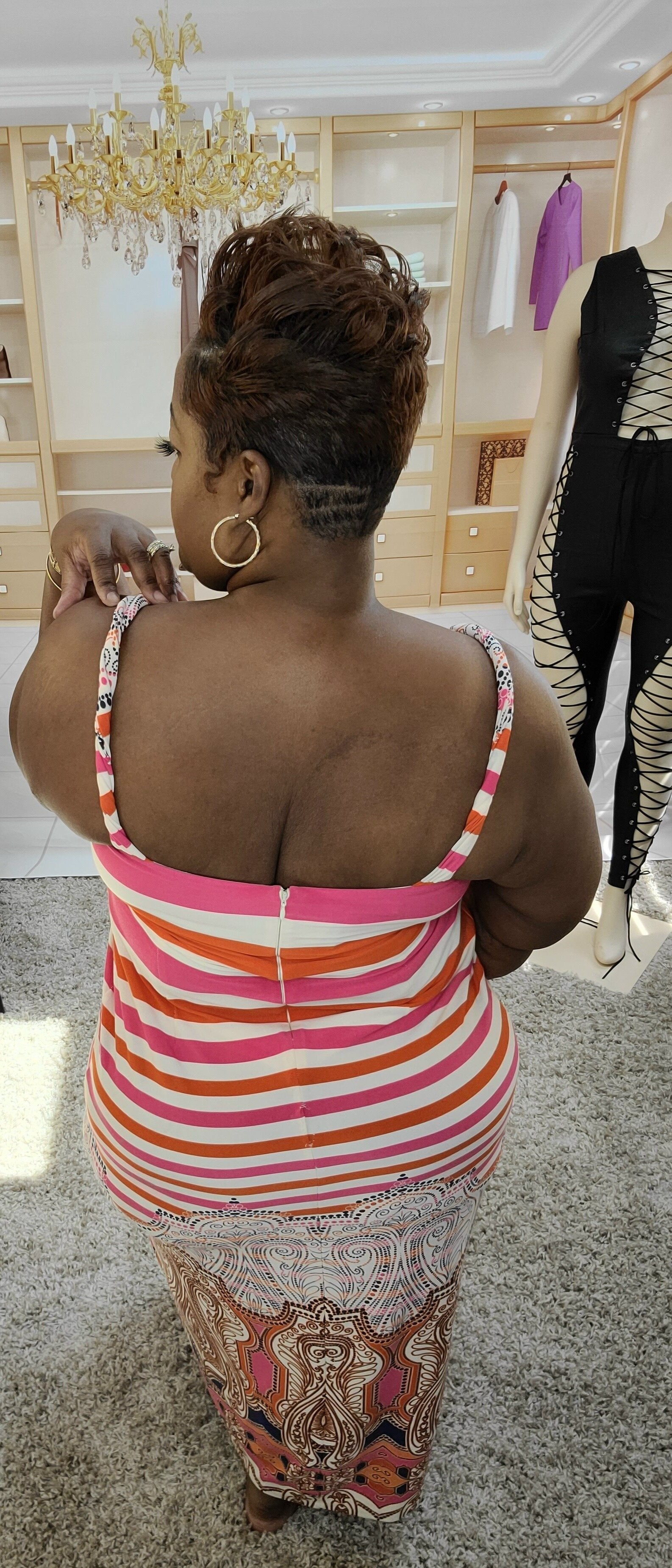 Pink Creamsicle Dress 