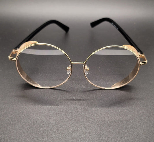Round oversized lens
