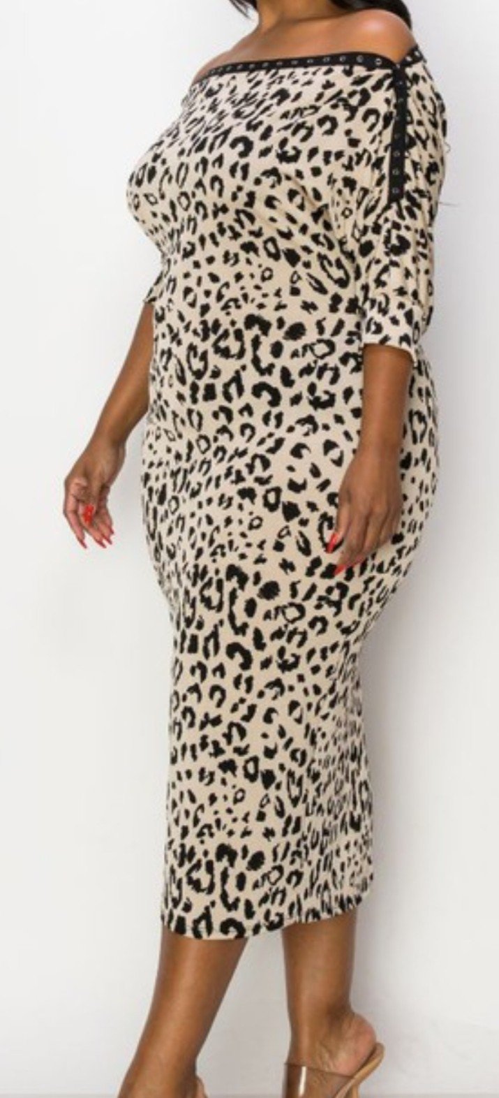 Cheetah on You Dress