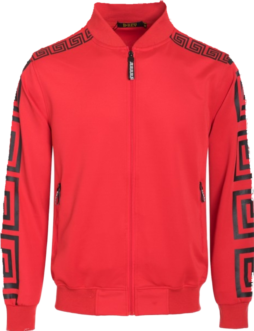 Red Squared Jacket